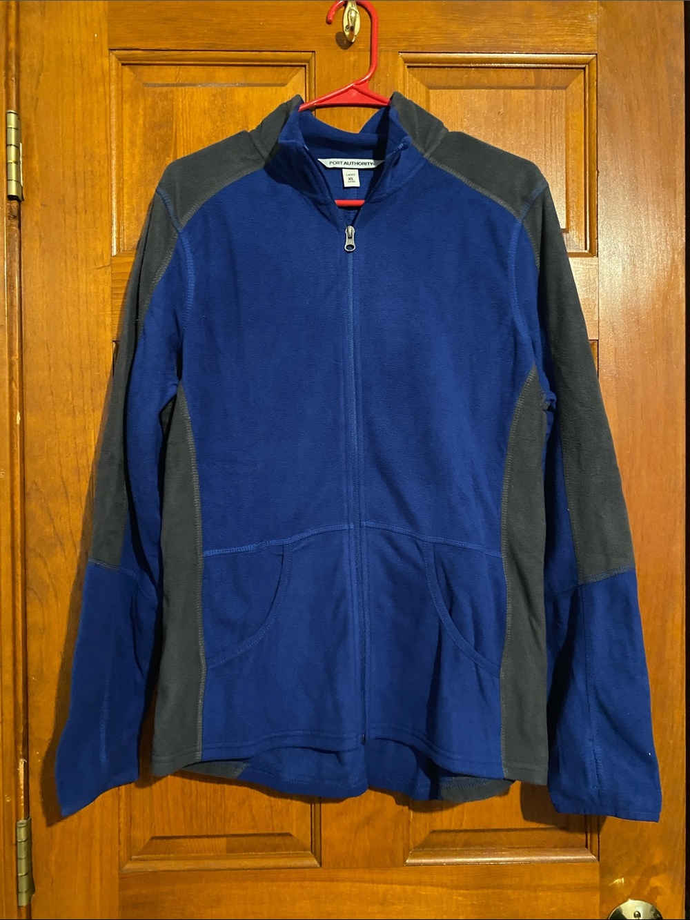 Port Authority Navy Blue & Dark Gray Jacket